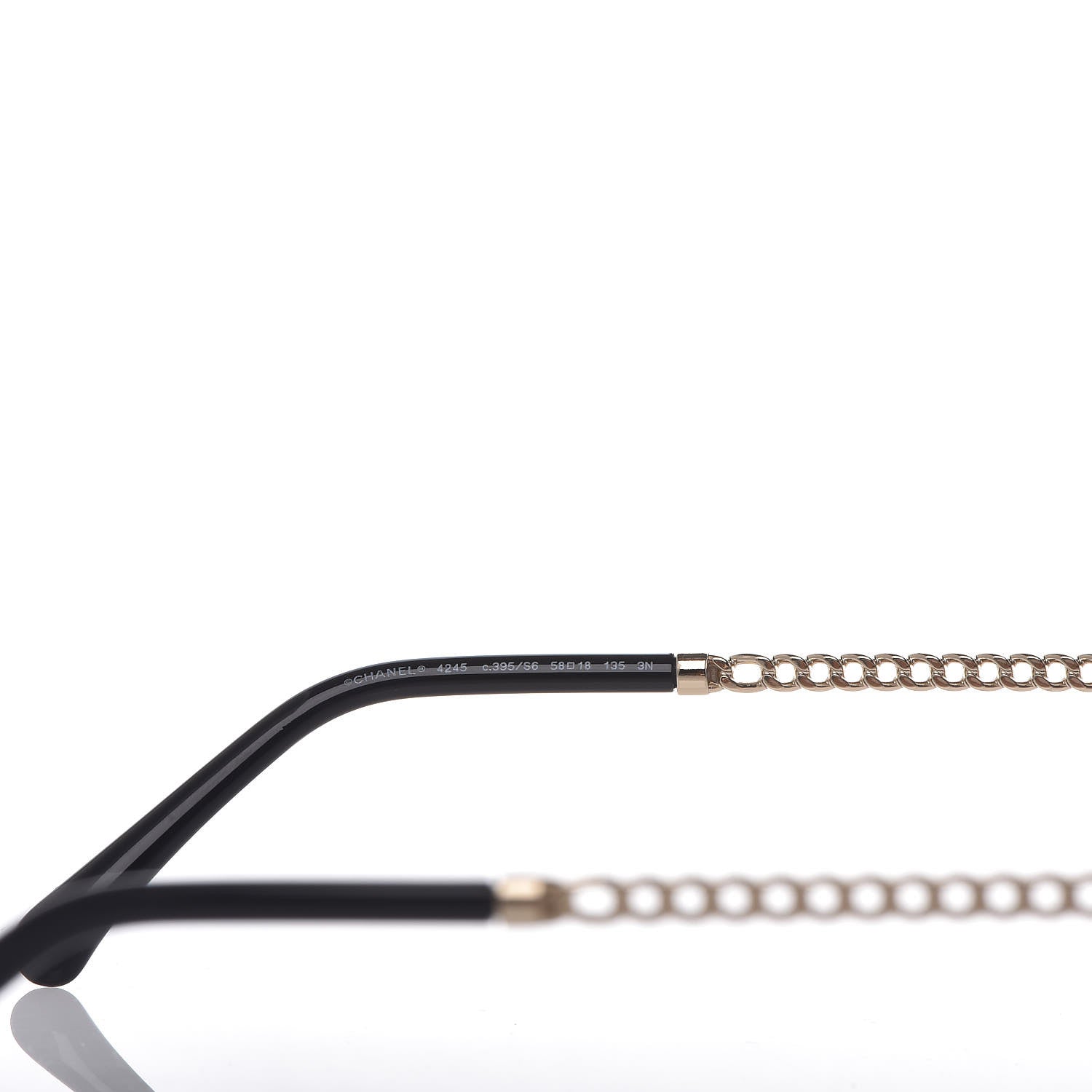 Chanel Round Chain Sunglasses 4245 Gold 4 of 6
