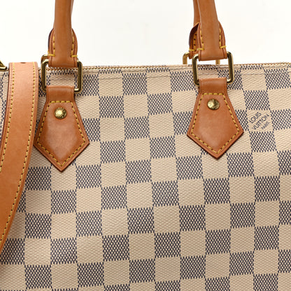 Louis Vuitton Damier Azur Speedy Bandouliere 25 8 of 11