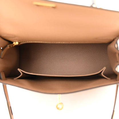 Hermes Epsom Kelly Sellier 25 Chai 5 of 13