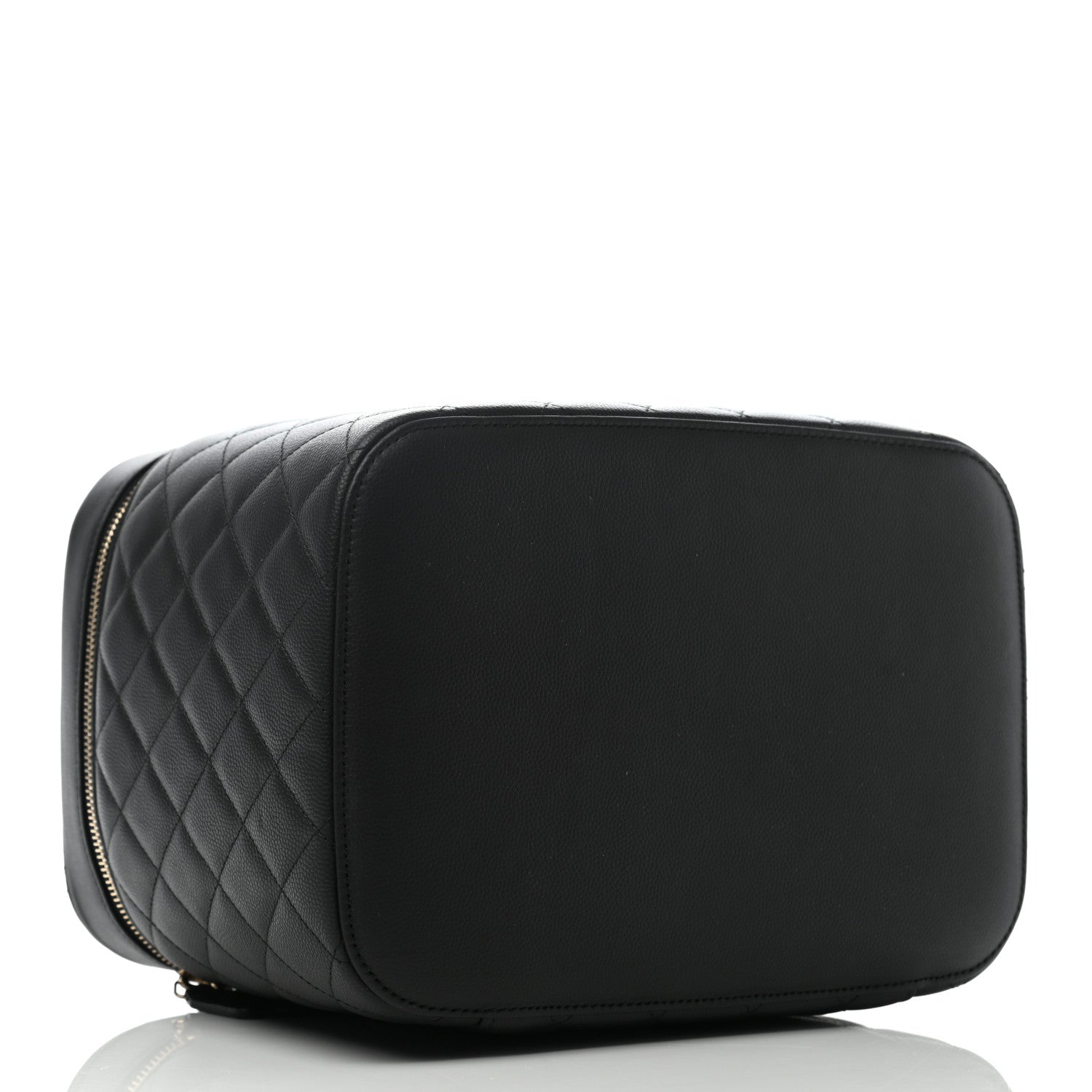 Chanel Caviar Quilted Large Vanity Pouch Black 4 of 7