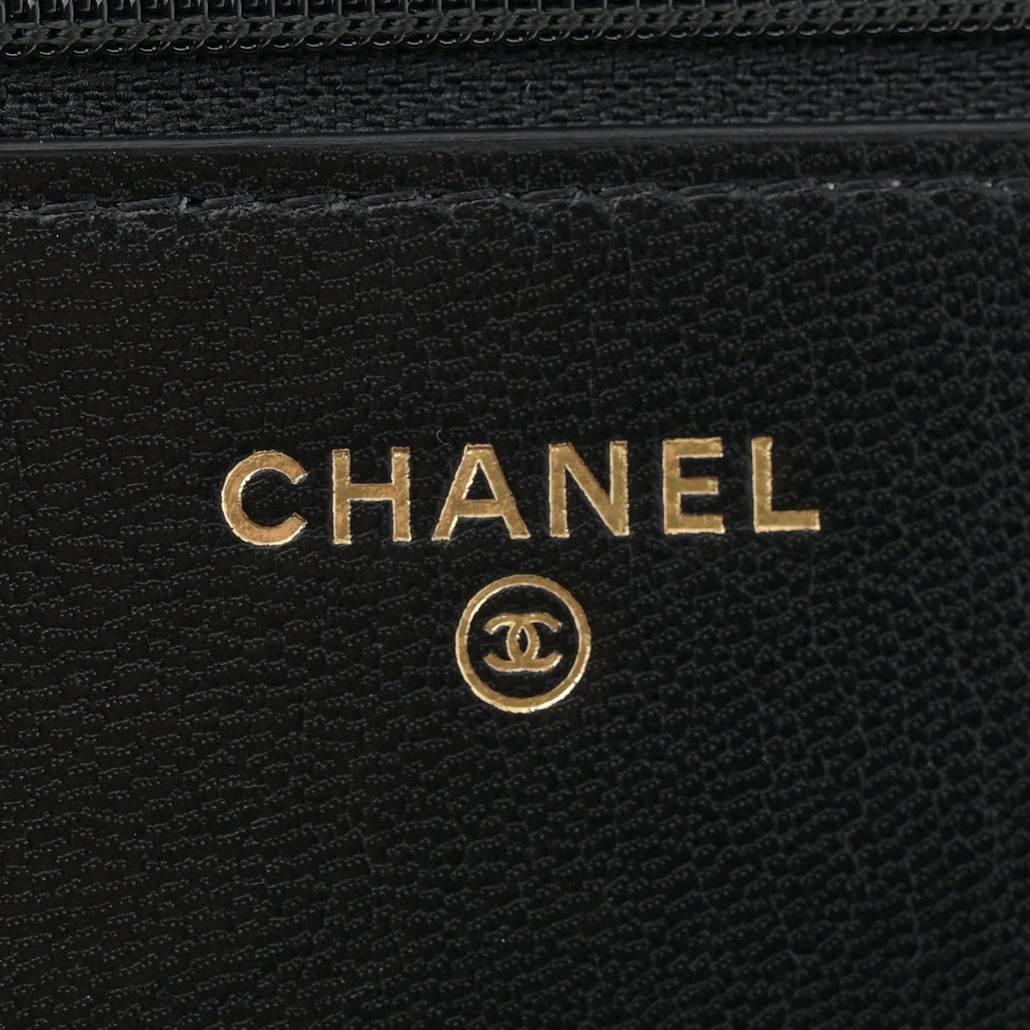 Chanel Lambskin Quilted Chanel 19 Wallet On Chain WOC Black 6 of 13
