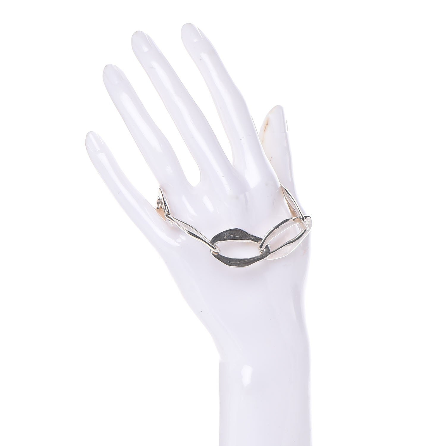 Tiffany Sterling Silver Elsa Peretti Aegean Toggle Bracelet 2 of 5