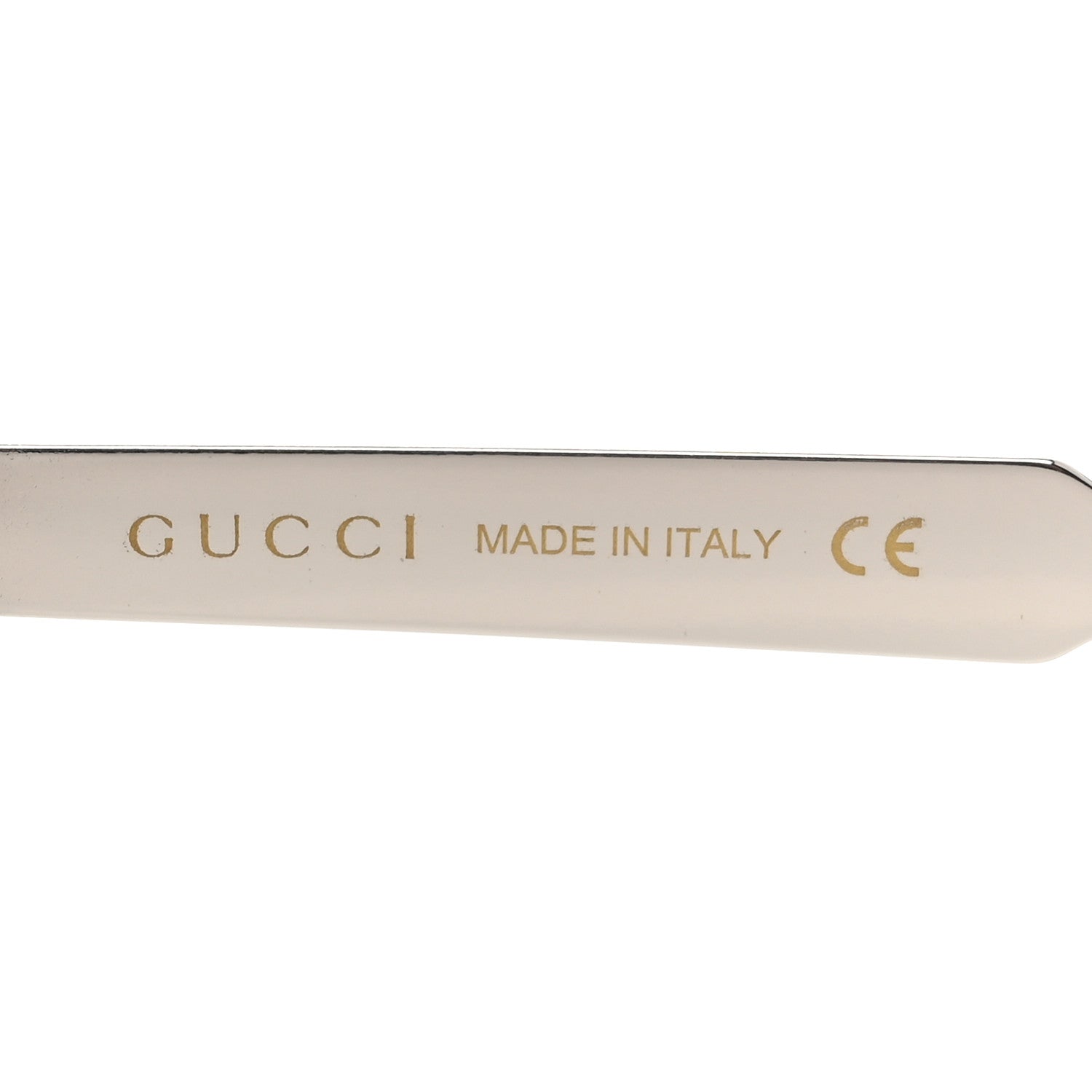 Gucci Acetate Damascato Cat Eye Sunglasses GG0055S Black Gold 6 of 8
