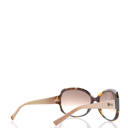 Christian Dior Resin Cannage Dior Lady Sunglasses Tortoise 4 of 8