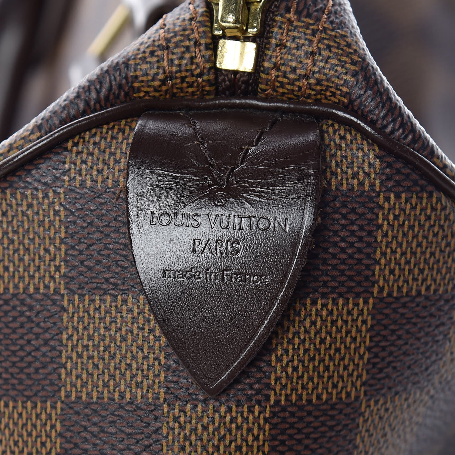Louis Vuitton Damier Ebene Speedy 30 8 of 9