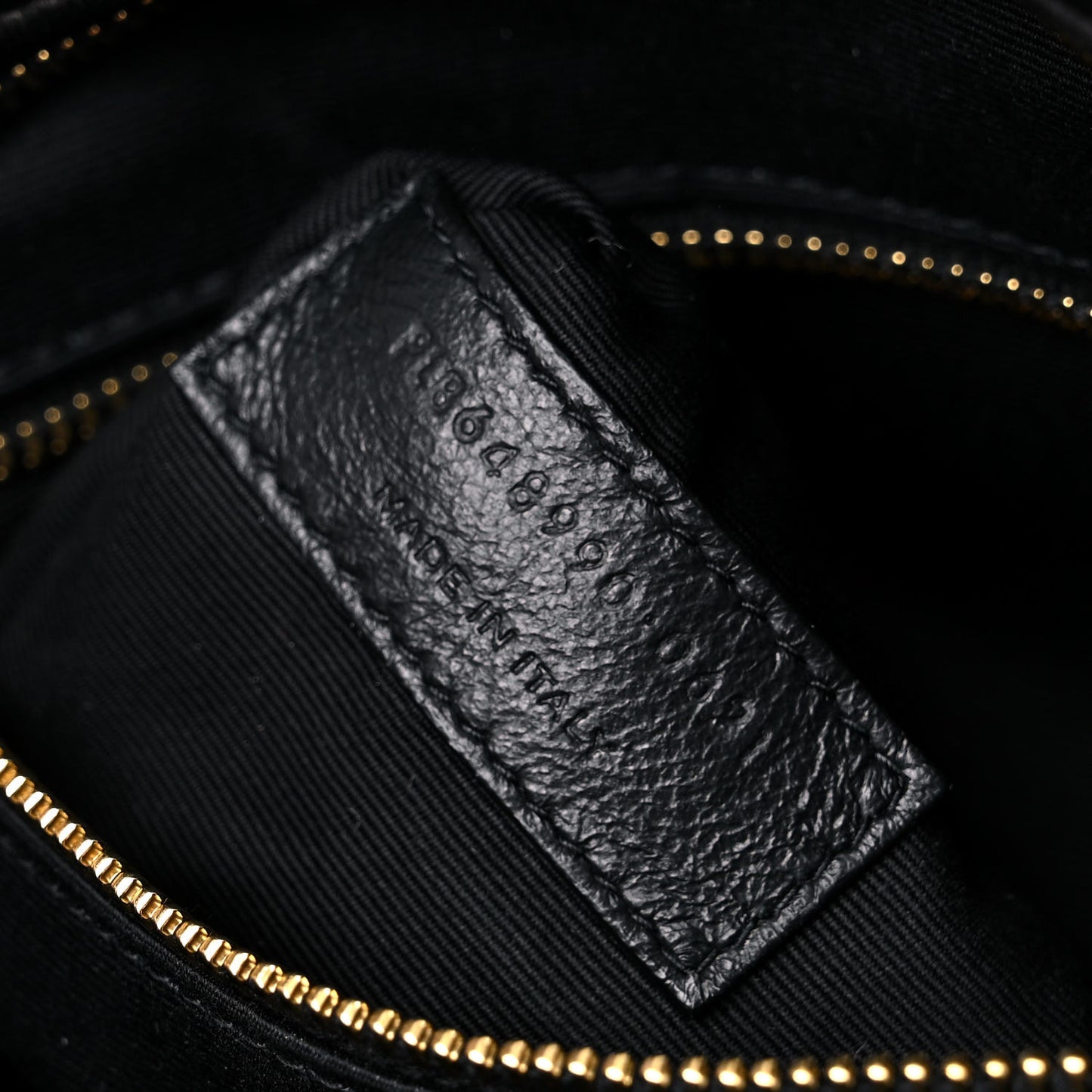 Lambskin Quilted Victoire Camera Bag Black
