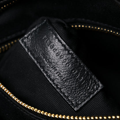 Saint Laurent Lambskin Quilted Victoire Camera Bag Black 7 of 11