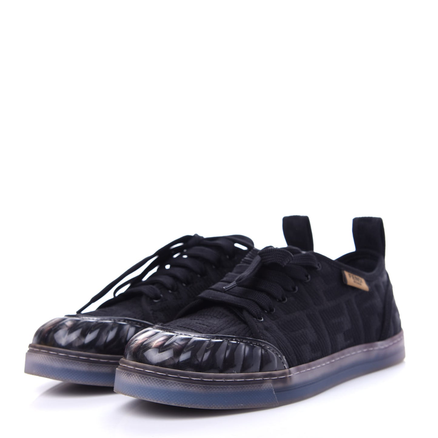 Corda FF Promenade Low Top Sneakers 37.5 Black