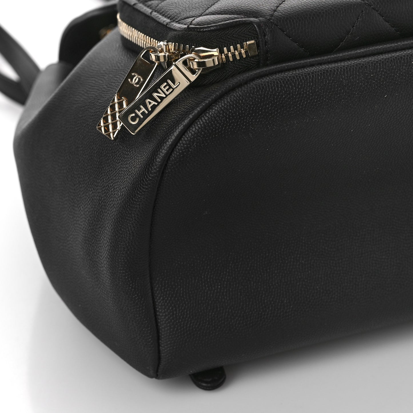 Caviar Quilted Business Affinity Backpack Black