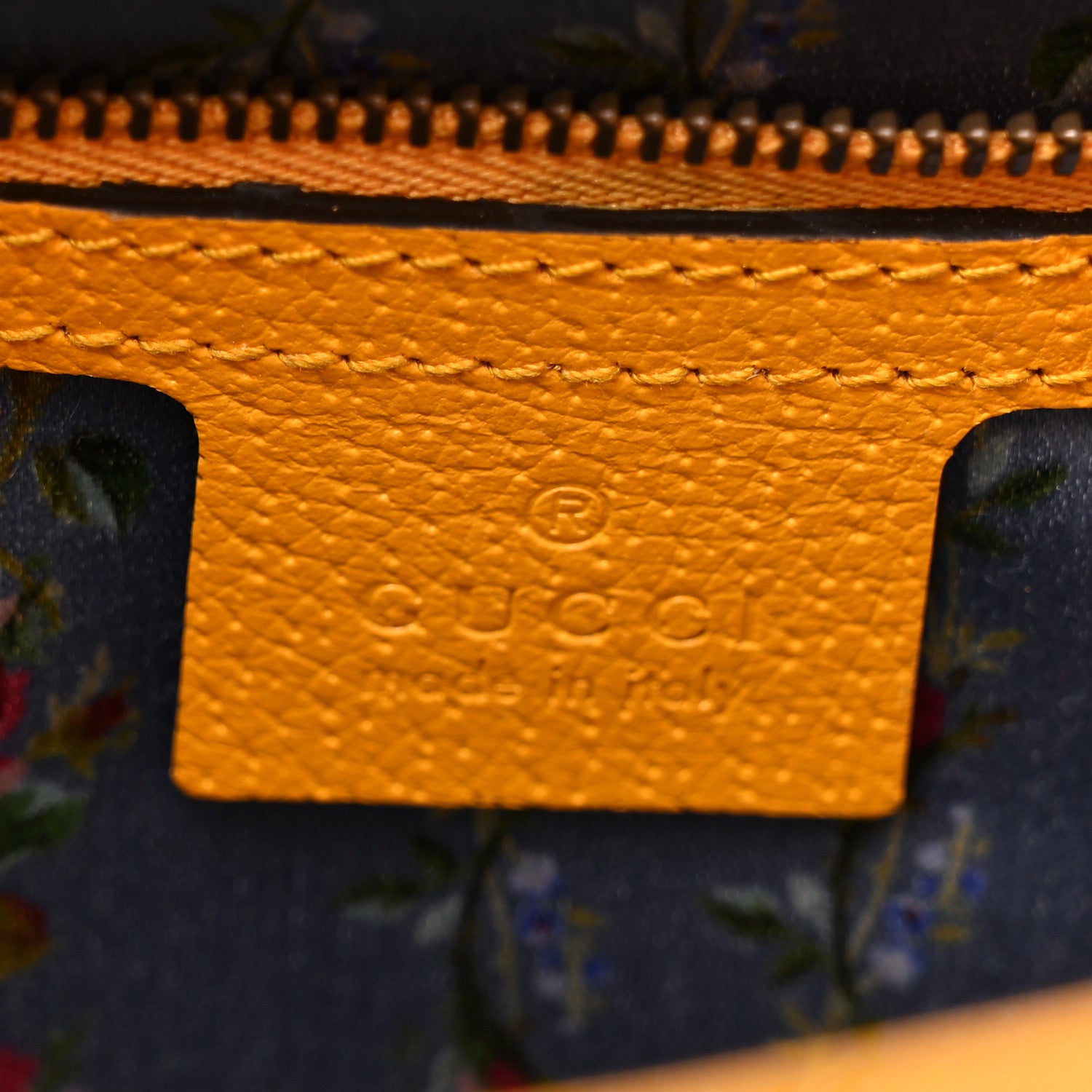 Gucci Textured Calfskin Bamboo Web Medium Falena Moth Top Handle Bag Crop 6 of 15