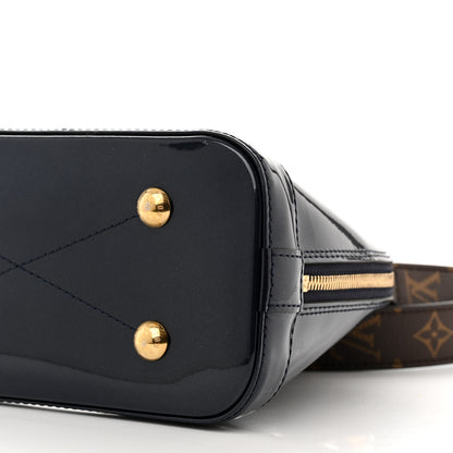 Louis Vuitton Patent Monogram Alma BB Marine 9 of 10