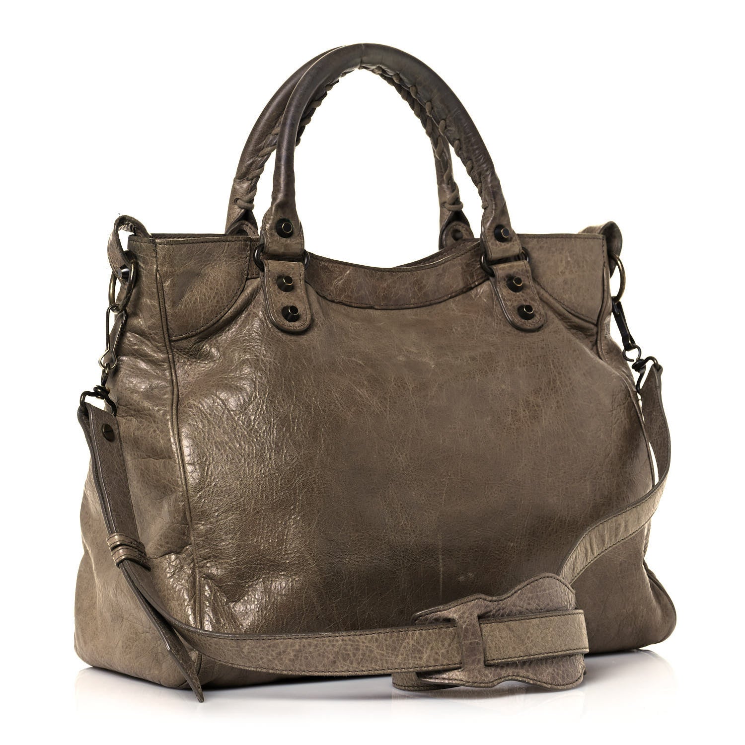 Balenciaga Agneau Classic Hardware Velo Gris Poivre 3 of 17