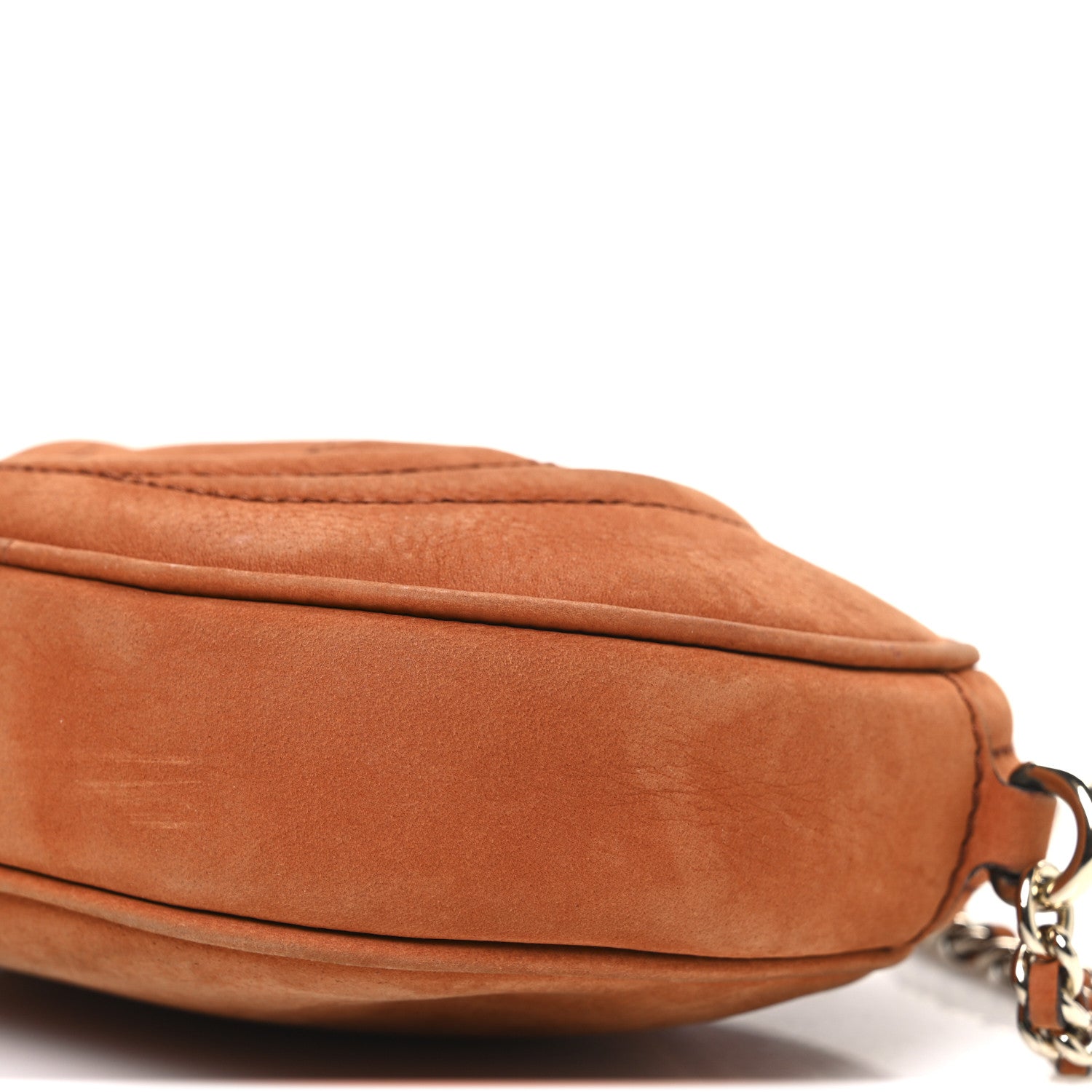 Gucci Vitello Range Mini Soho Chain Bag Old Whisky 10 of 10