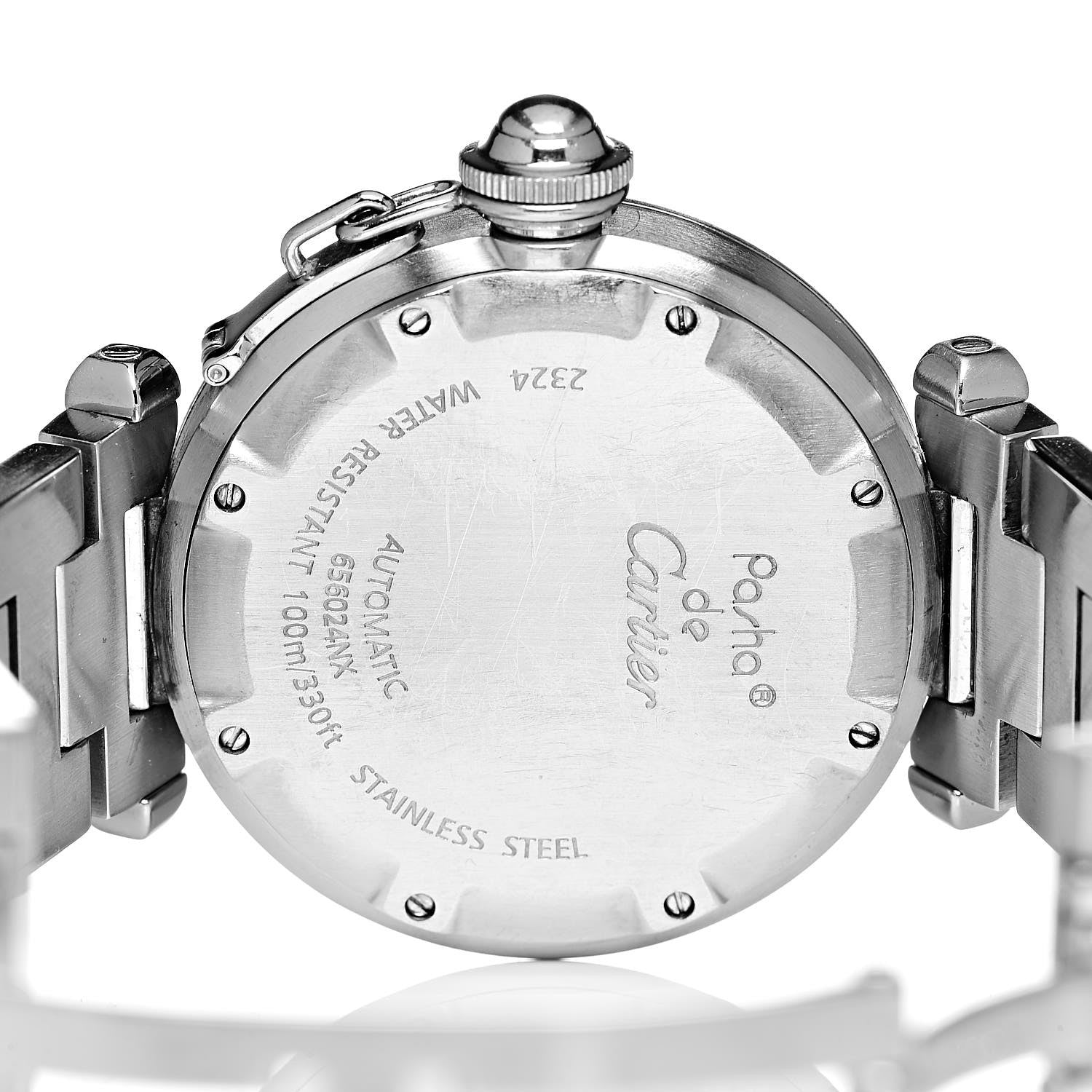 Cartier Stainless Steel 35mm Pasha C Automatic Watch 5 of 8