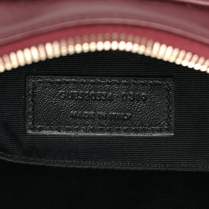 Saint Laurent Calfskin Matelasse Monogram Lou Camera Bag Dark Legion Red 7 of 22