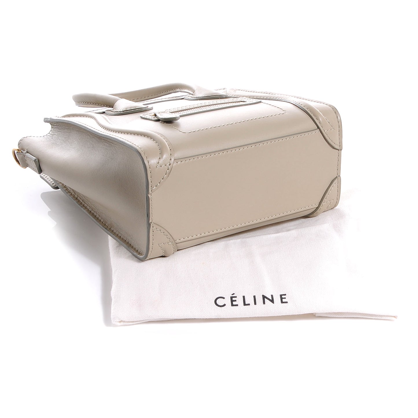 Satin Calfskin Nano Luggage Powder
