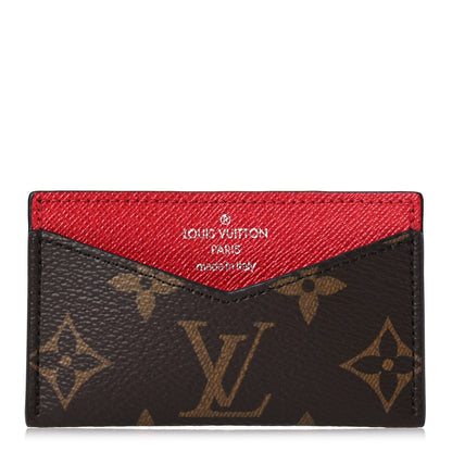 Louis Vuitton Monogram Kirigami Card Holder Insert Coquelicot 1 of 6