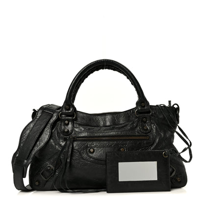 Balenciaga Agneau Classic Hardware First Black 3 of 12