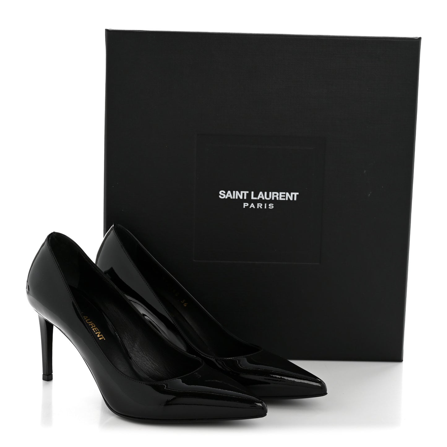 Patent Classic Paris 105 Escarpin Pumps 36 Black