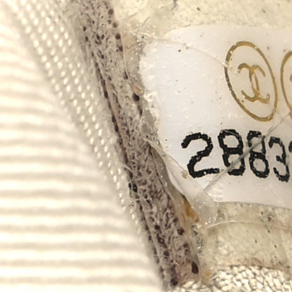 Chanel Calfskin Sequin Medium Boy Chanel Flap White 7 of 13