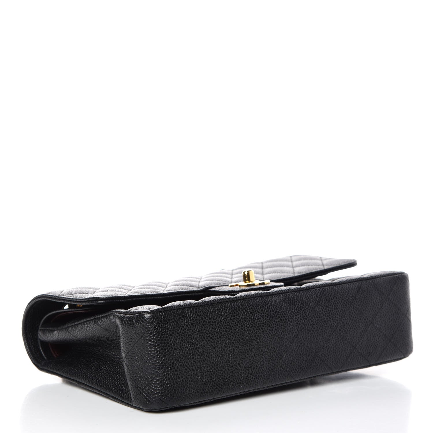 Chanel Caviar Quilted Medium Double Flap Black 4 of 10