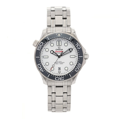 Omega Stainless Steel 42mm Seamaster 300m Automatic Watch White 210.30.42.20.04.001 1 of 5