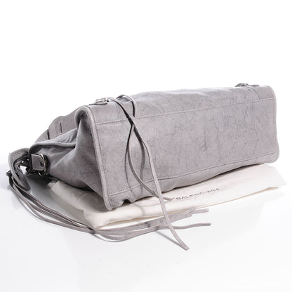 Balenciaga Agneau Marble Hardware City Grey 4 of 9