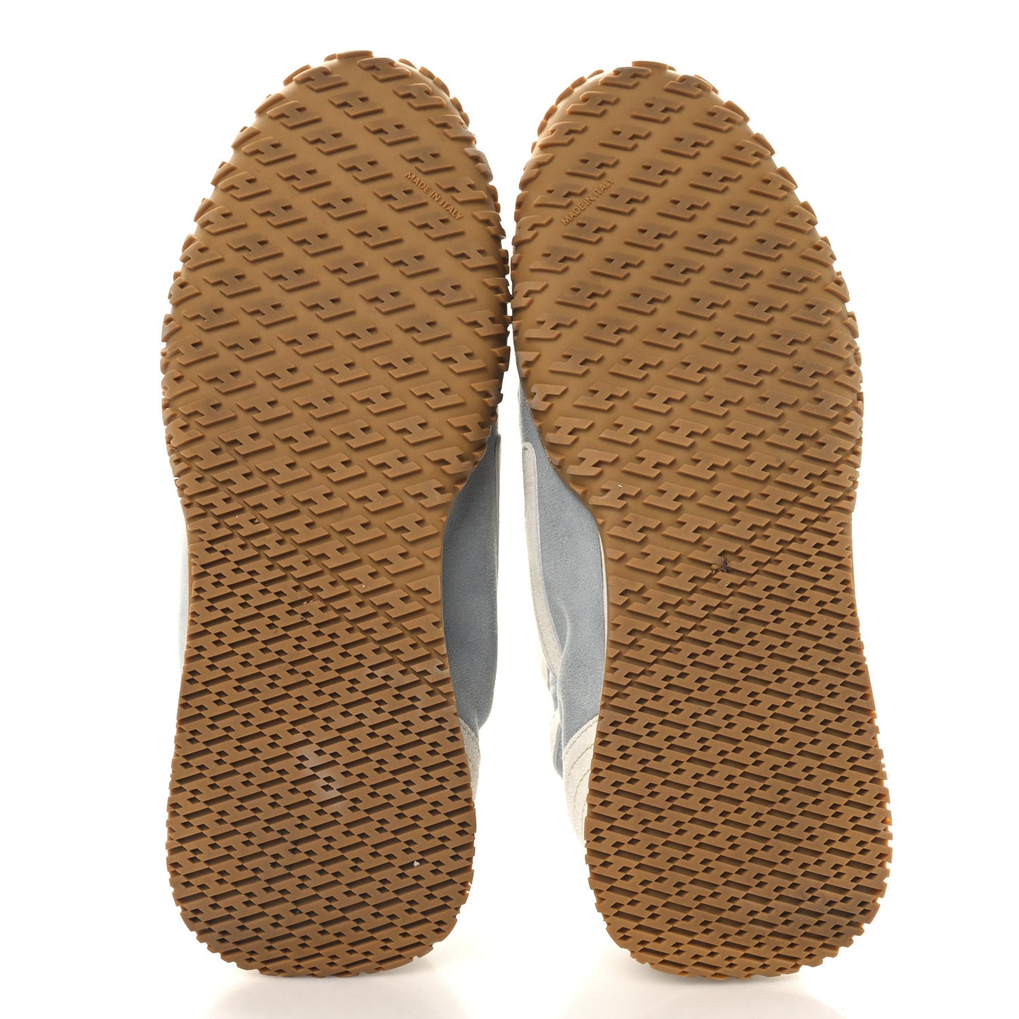 Suede Goatskin Jet Sneakers 37 Gris Nuage White