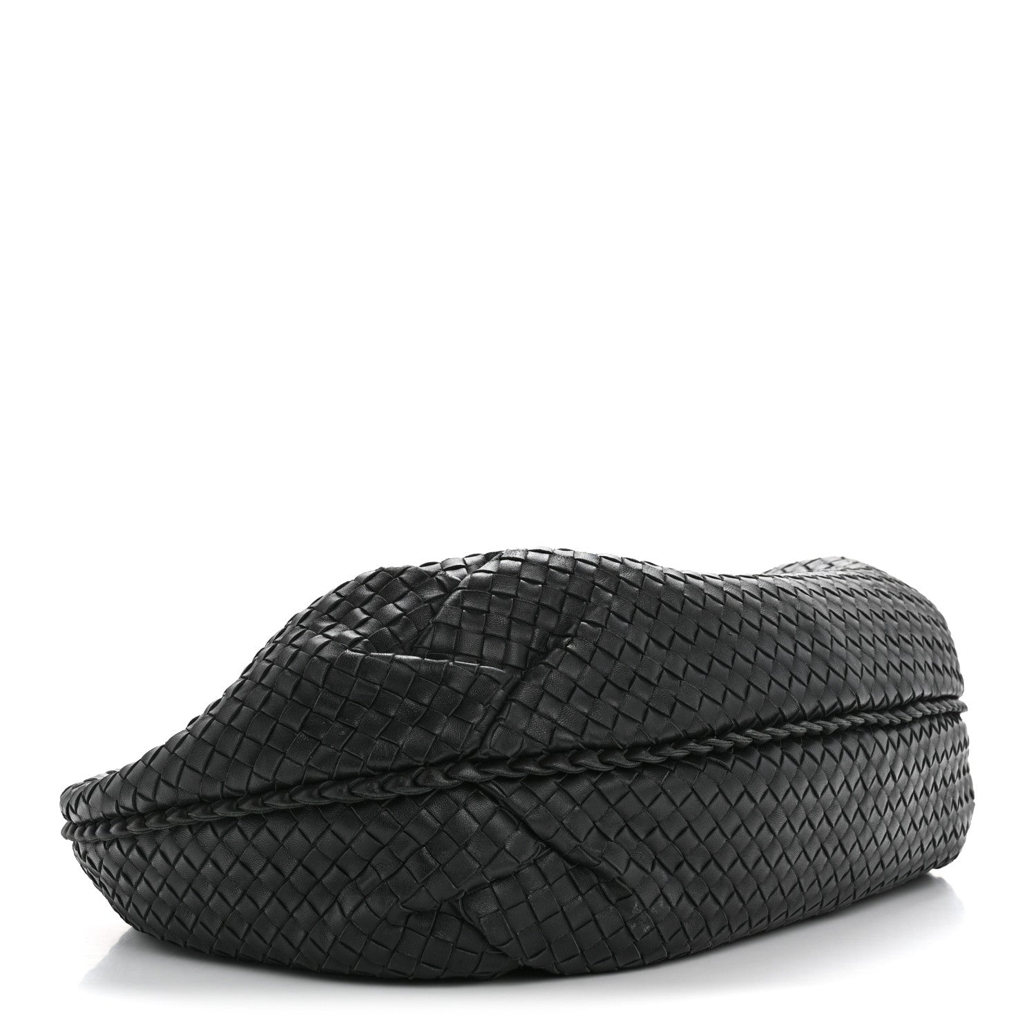 Bottega Veneta Nappa Intrecciato Large Belly Veneta Hobo Black 4 of 15