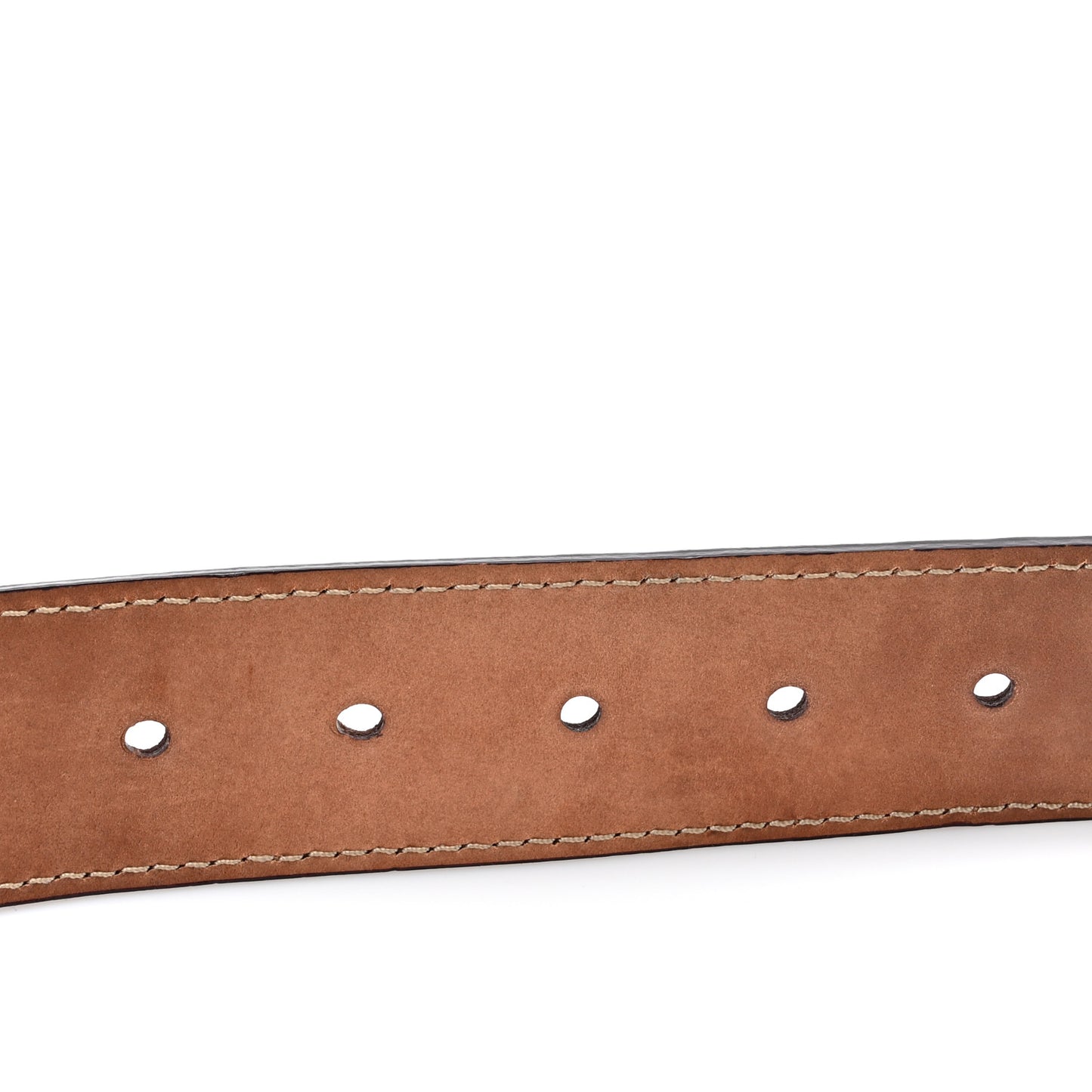 Cuoio Romano Selleria FF logo Belt 95 32 Brown