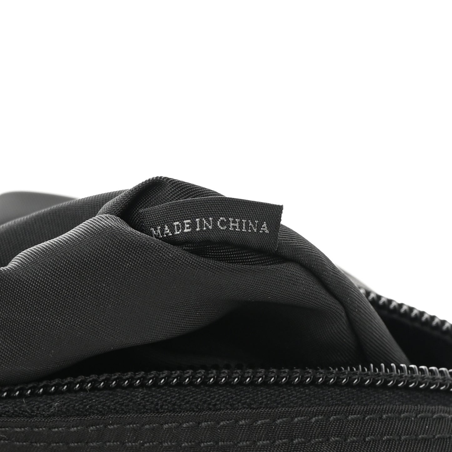 Nylon Vela Cosmetic Pouch Black