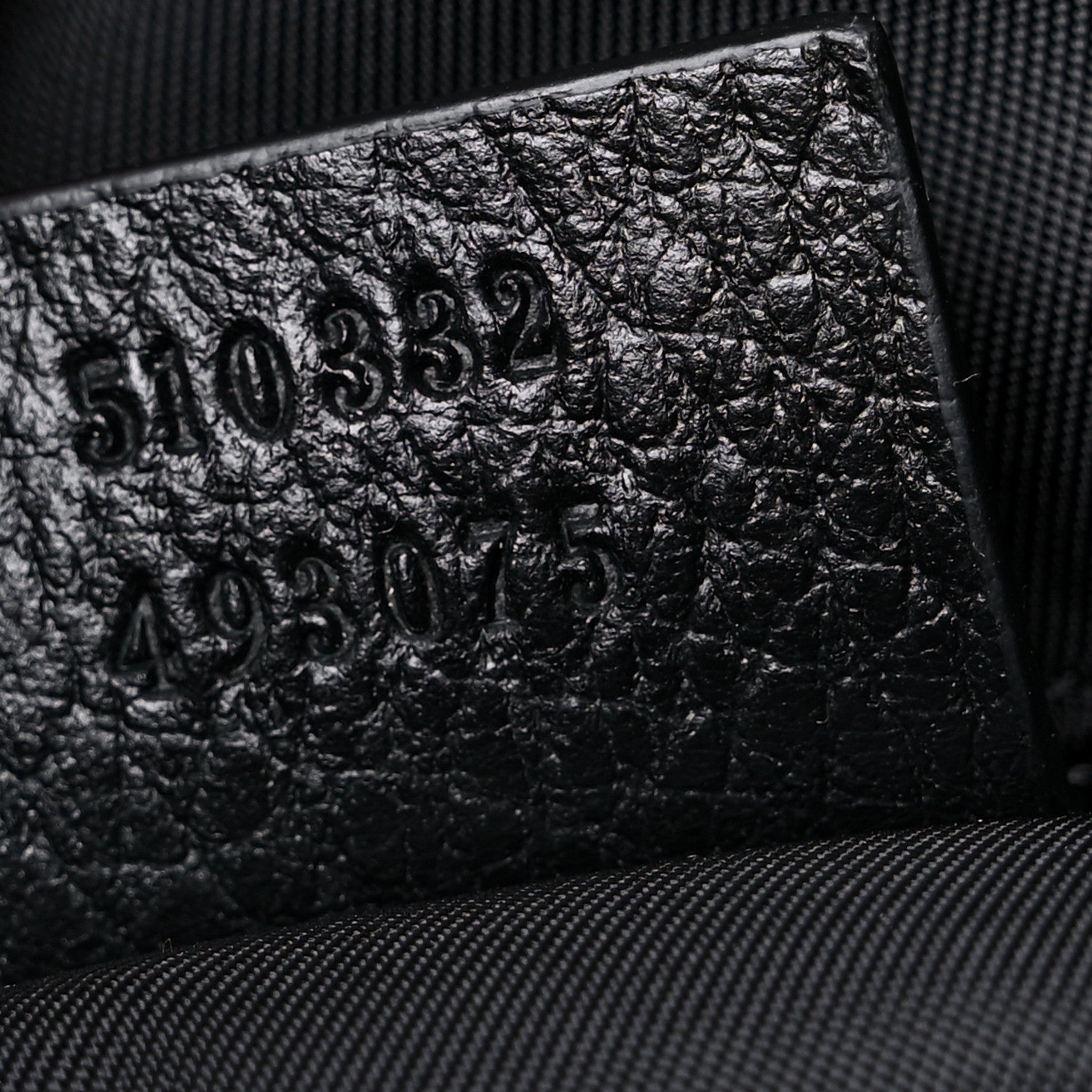 Gucci Nylon Monogram Tote Black 7 of 10