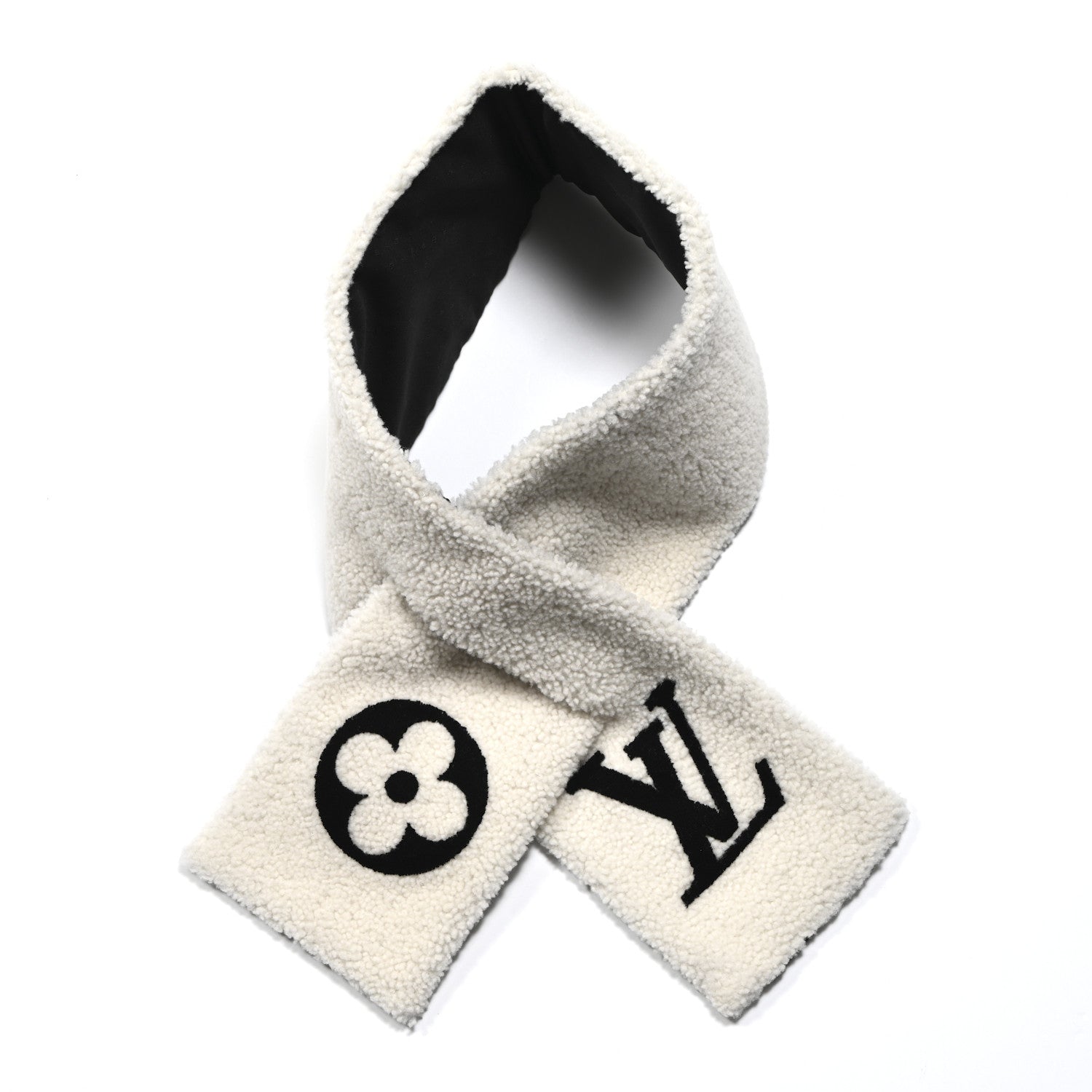 Louis Vuitton Shearling Tuffetage Scarf 1 of 3
