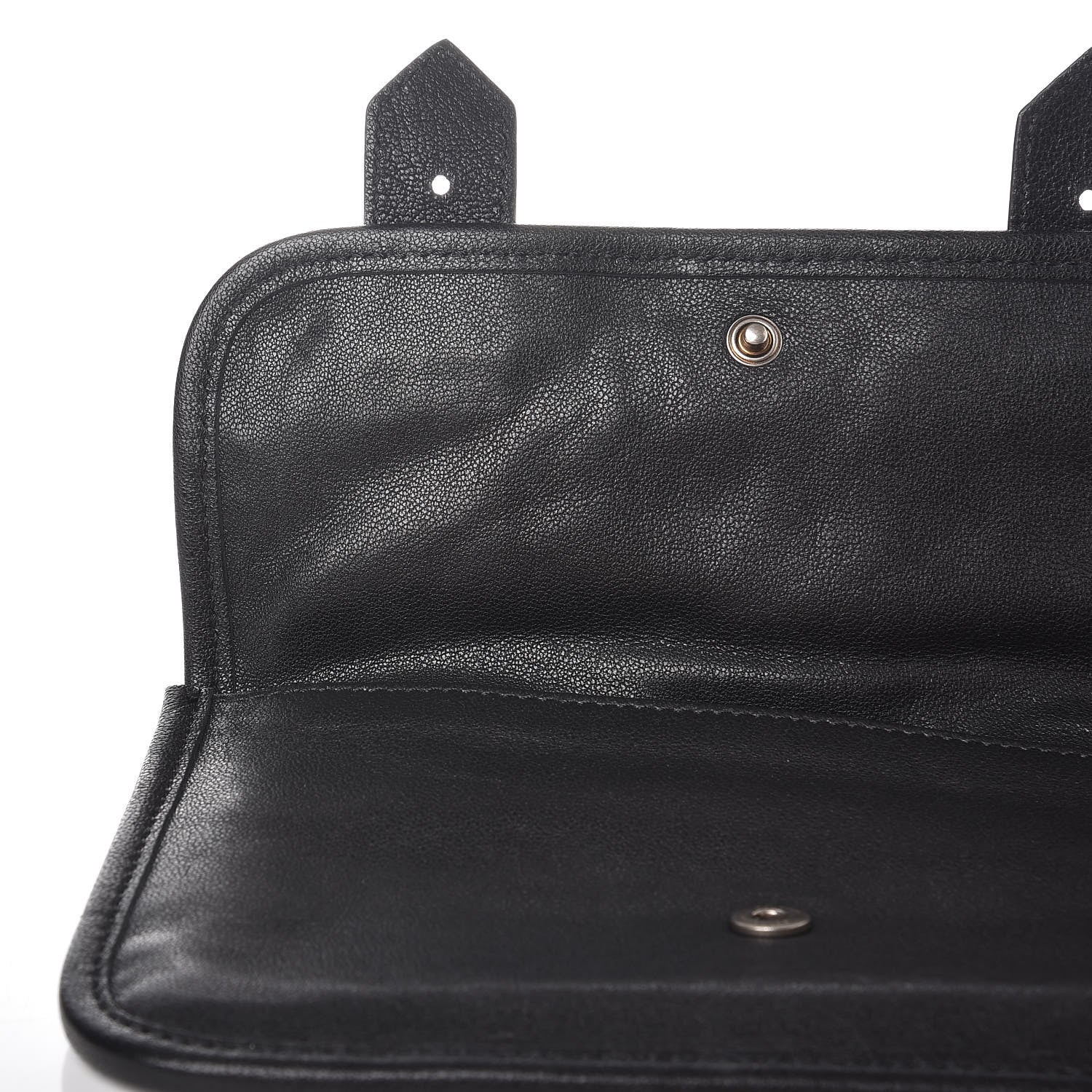 Proenza Schouler Lambskin PS1 Pochette Clutch Black 8 of 8