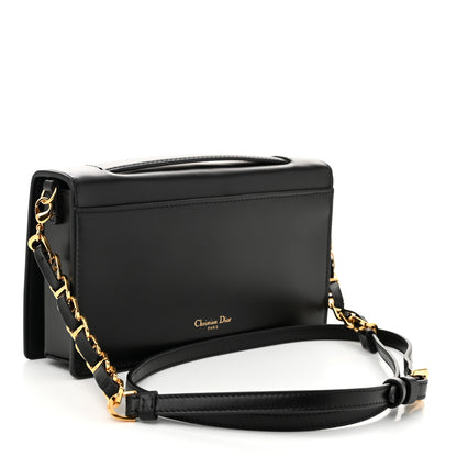 Christian Dior Calfskin CD Signature Clutch Black 3 of 10