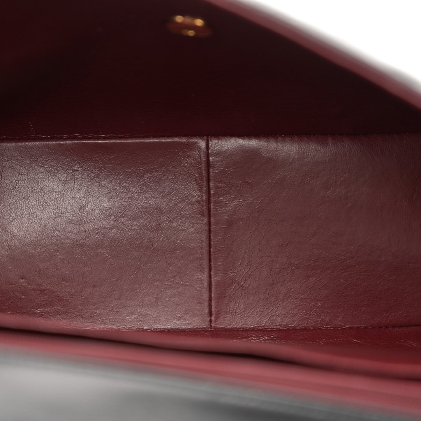 Lambskin Quilted XL Jumbo Single Flap Black