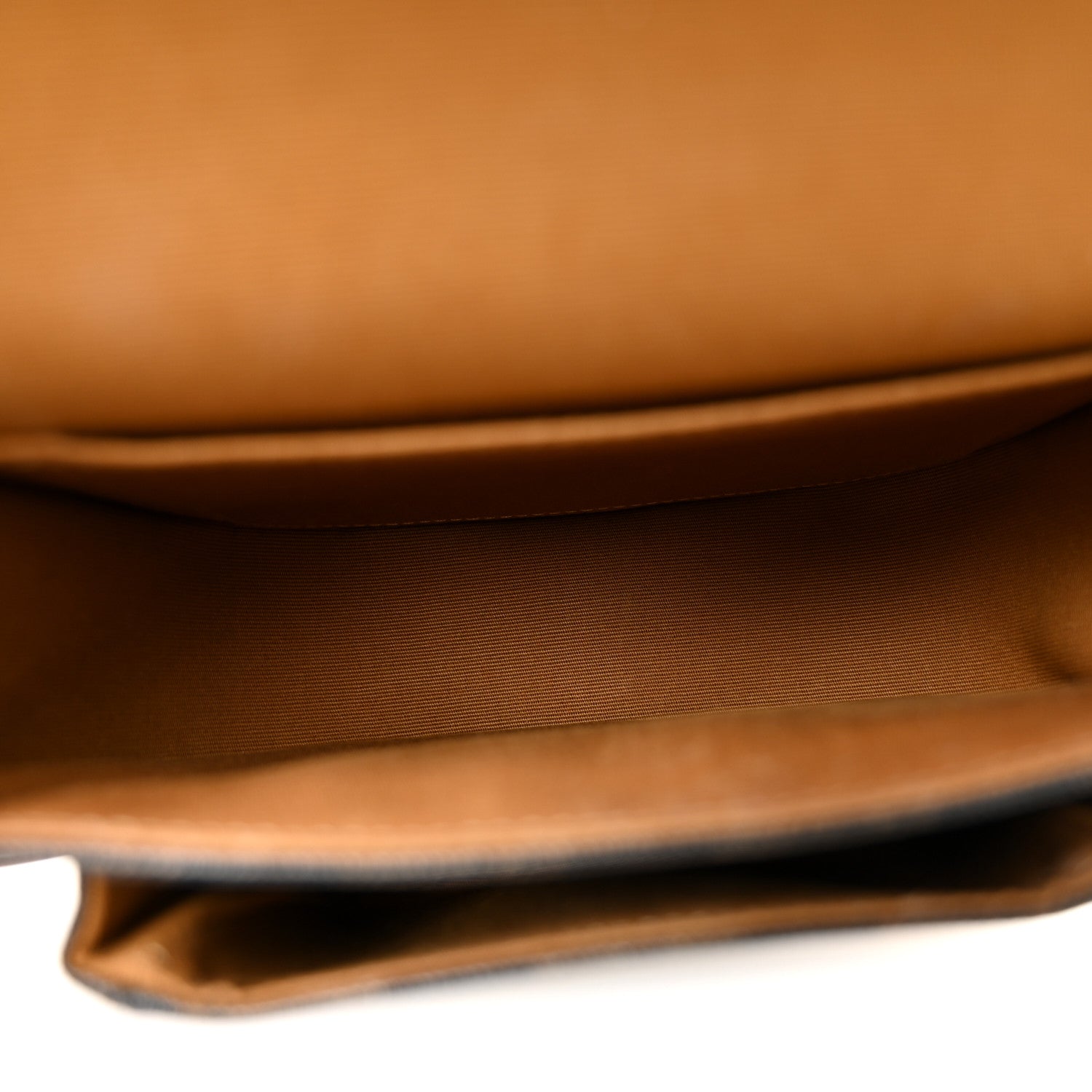 Celine Triomphe Canvas Medium Folco Bag Tan 5 of 9