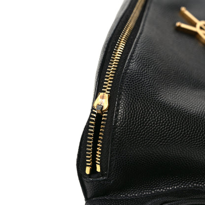 Saint Laurent Grain De Poudre Monogram Belt Bag Black 9 of 10