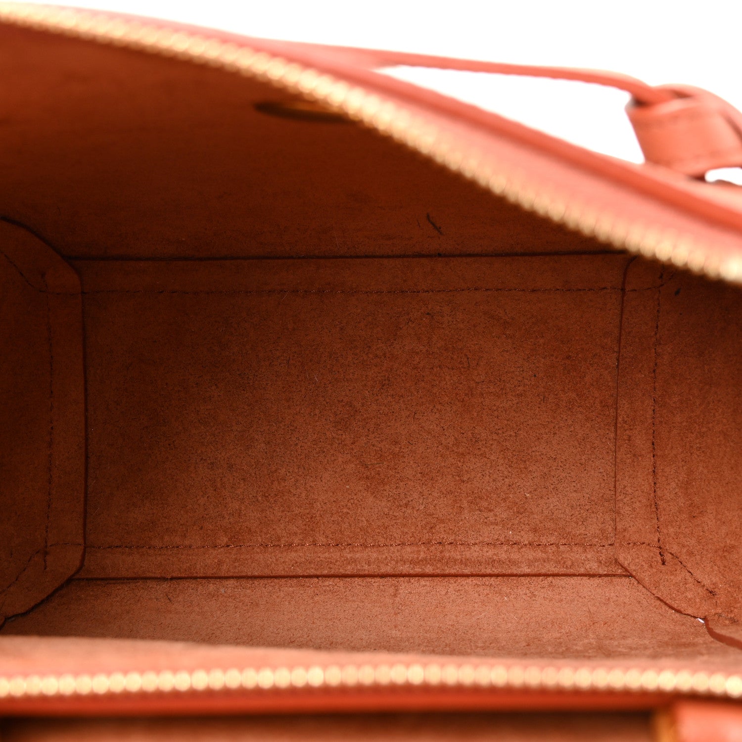 Celine Grained Calfskin Nano Belt Bag Terracotta 5 of 10