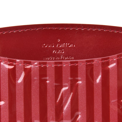Louis Vuitton Vernis Rayures Mirror Case Pomme D'Amour 6 of 6