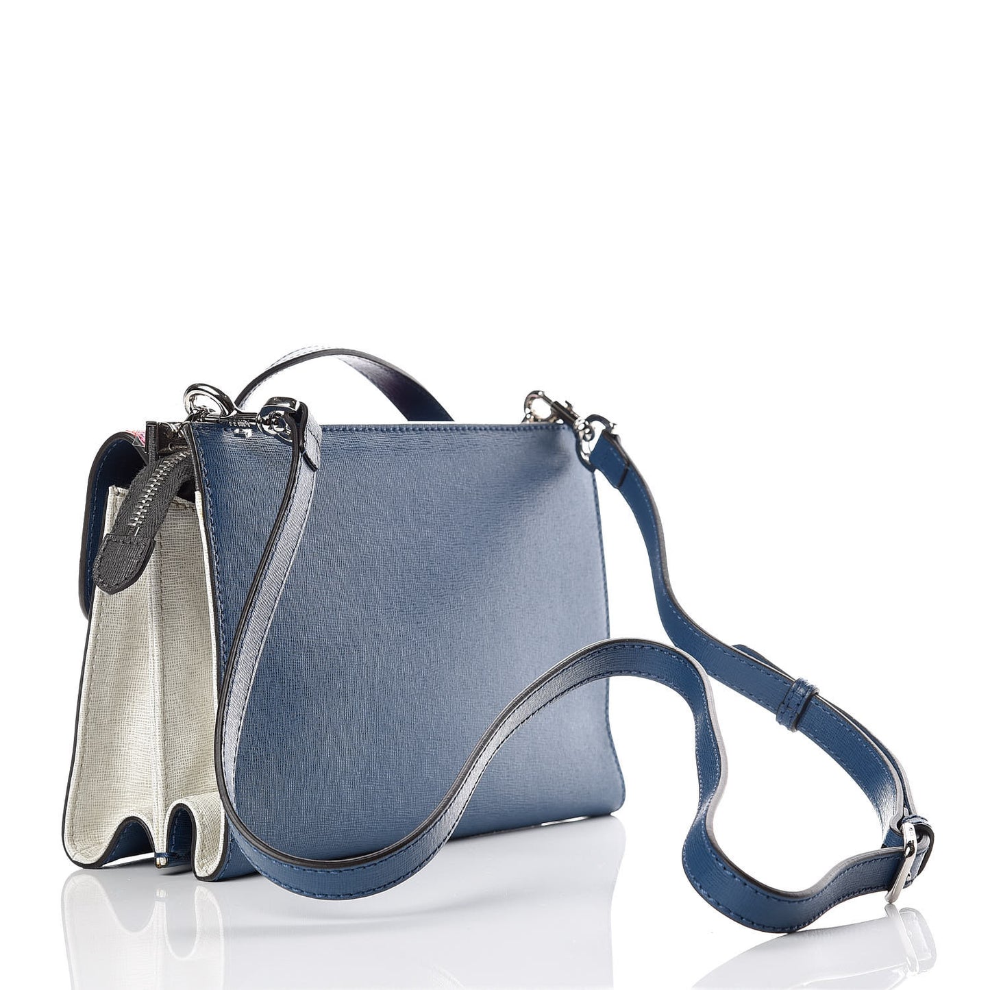 Vitello Elite Monster Mini Demi Jour Shoulder Bag Multicolor