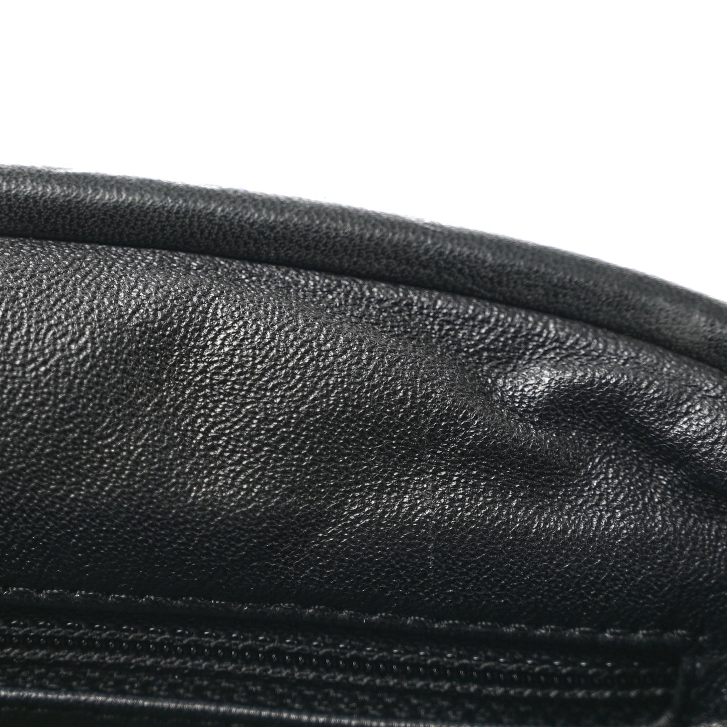 Lambskin Quilted Timeless Clutch Black