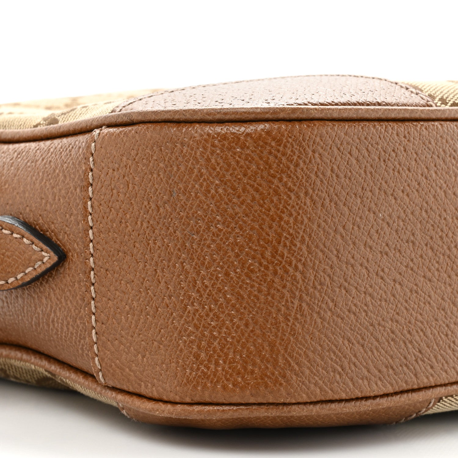 Gucci Monogram Mini Bree Messenger Bag Beige Tabacco 9 of 18
