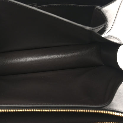 Celine Liege Calfskin Medium Classic Box Flap Bag Liquorice 5 of 10