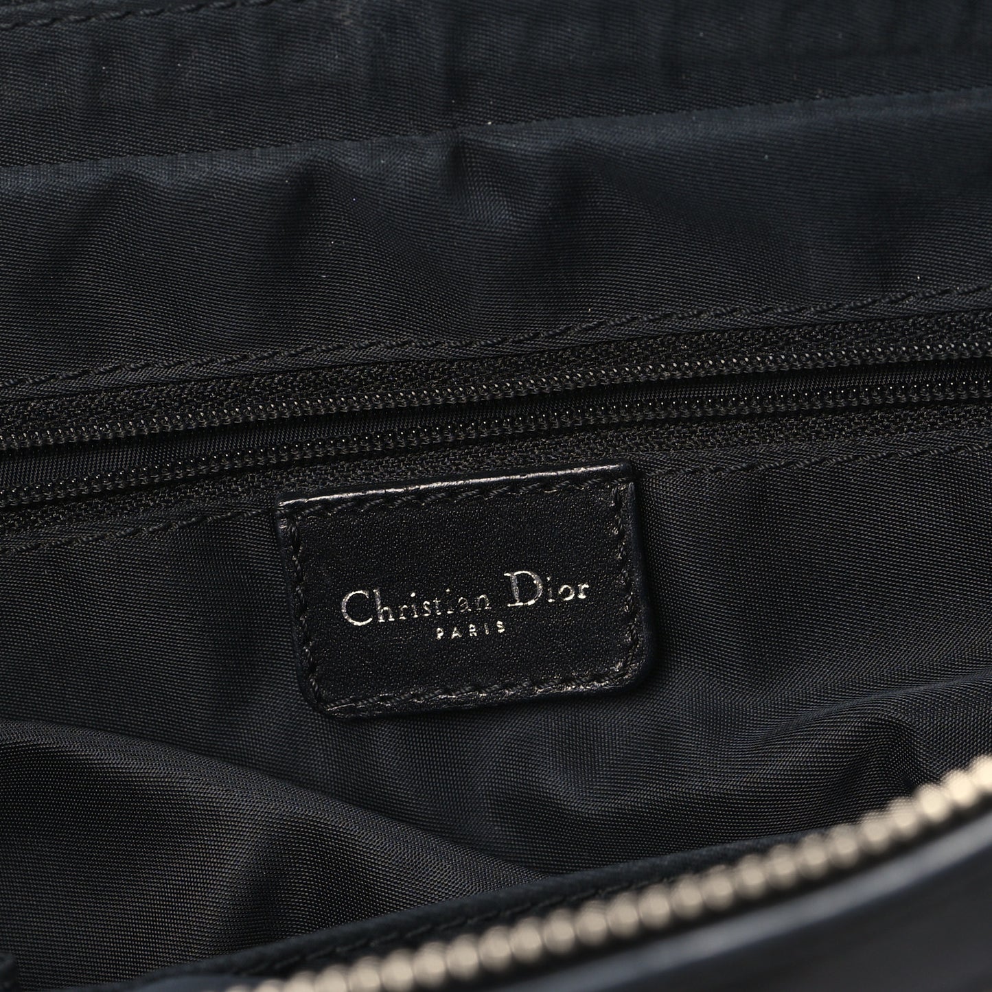 Denim Calfskin Monogram Tote Navy Blue