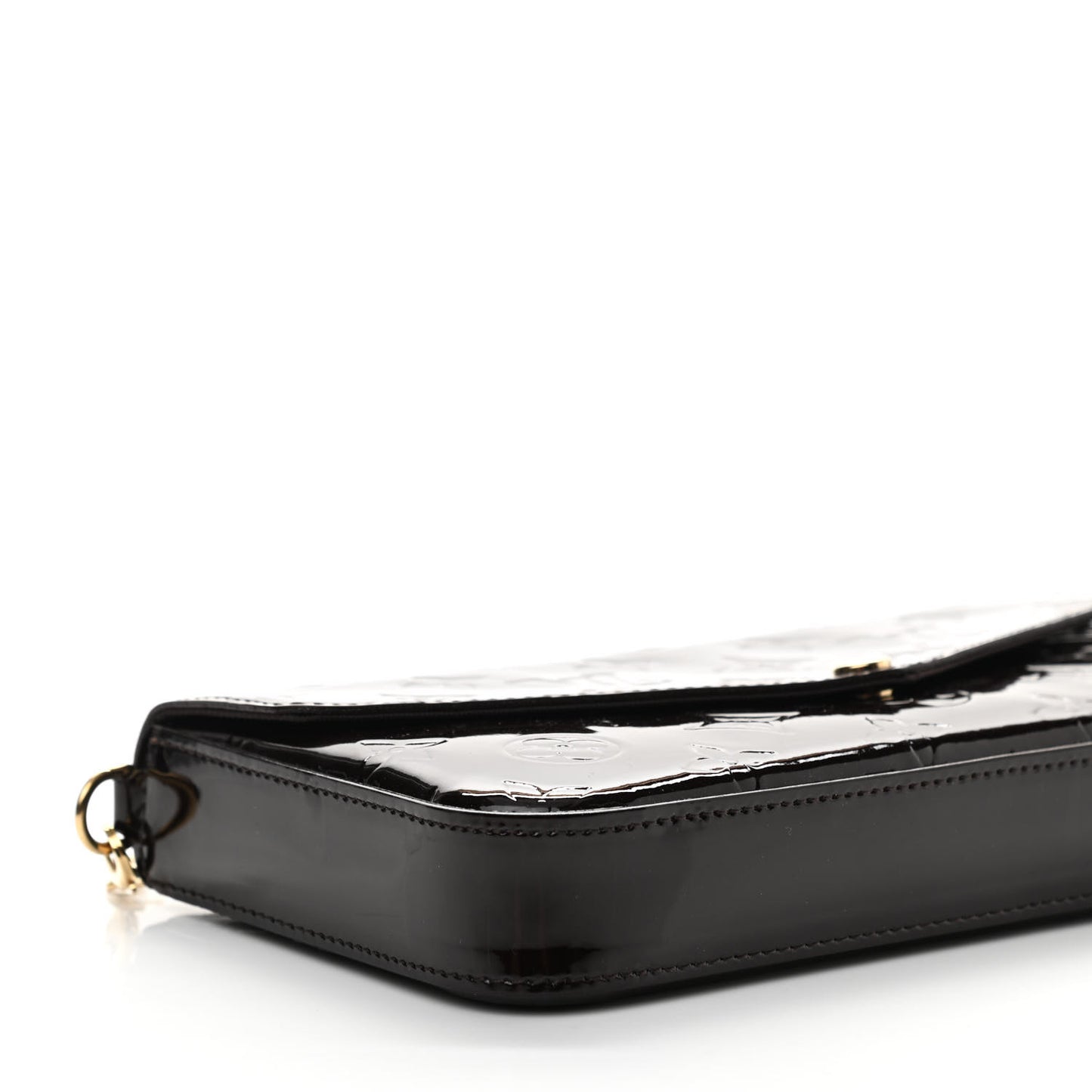 Vernis Pochette Felicie Chain Wallet Amarante