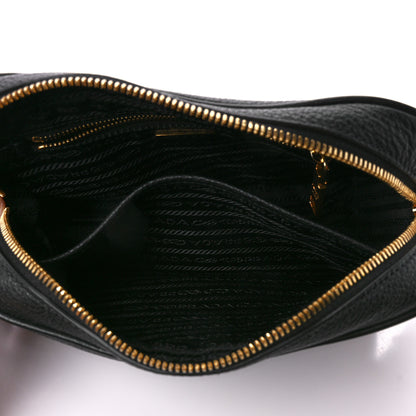 Prada Vitello Phenix Camera Bag Black 6 of 11