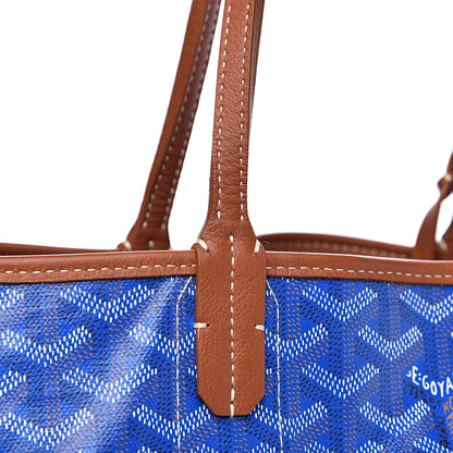 Goyard Goyardine Reversible Pertuis PM Sky Blue 14 of 18