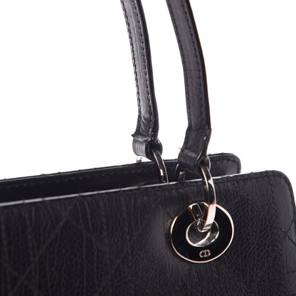 Christian Dior Calfskin Cannage Stitched East West Lady Dior Black 11 of 11