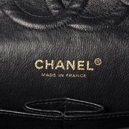 Chanel Caviar Quilted Medium Double Flap Black 6 of 12